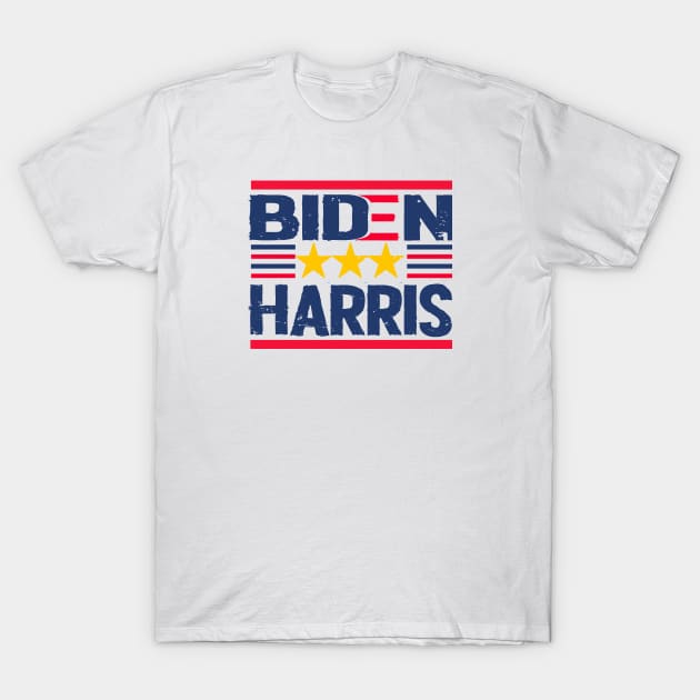 biden harris for president stars T-Shirt by Netcam